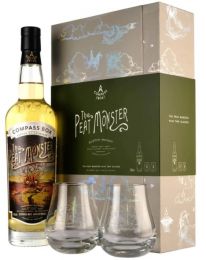GIFT BOX - Compass Box The Peat Monster Blended Malt Scotch Whisky 70cl