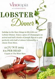 Lobster Dinner Ticket - 22nd June