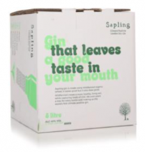 Sapling Climate Positive Gin 5ltr Bag In Box