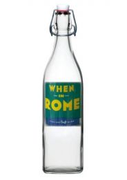 When In Rome Refillable Flip Top Bottle 75cl