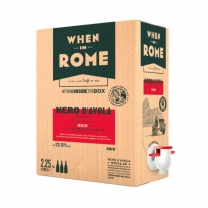 When In Rome Nero d'Avola DOC Sicilia 2.25lt Bag in Box 