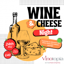 Cheese and Wine Night Ticket - 24.05.24